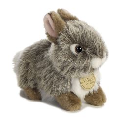 PELUCHE AURORA - LAPIN GRIS  7''